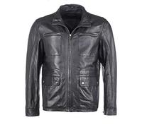 Lederjacke JCC "402293" Gr. 54, schwarz (black) Herren Jacken Übergangsjacken (17995814-54)