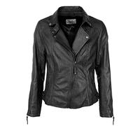 Lederjacke JCC "8533", Damen, Gr. 42, schwarz, Oberstoff: 100% Lammnappa-Leder / Futter. 100% Polyester, Jacken (27082320-42) schwarz