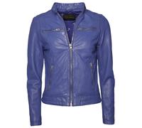 JCC Lederjacke Damen blau, L