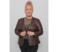 JCC Lederjacke Damen bordeaux, 52