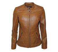 Lederjacke JCC "31024018" Gr. XXL, braun (cognac) Damen Jacken (26465520-XXL) cognac