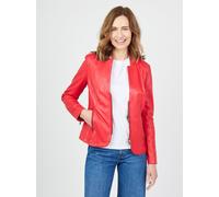 JCC Lederjacke Damen rot, 34