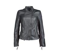 JCC Lederjacke Dispana, Damenlederjacke im Bikerstil 38 schwarz Damen Lederjacken Jacken Mäntel 38 black