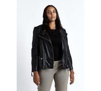 Lederjacke JCC "31024033" Gr. 44, schwarz Damen Jacken (51145253-44) schwarz