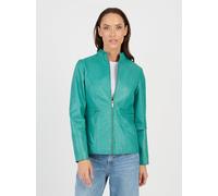 JCC Lederjacke Damen türkis, 40