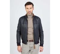 JCC Lederjacke 40675, Eleganter Blouson 52 blau Herren Übergangsjacken Jacken Mäntel 52 blau