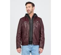 JCC Lederjacke Herren bordeaux, 54