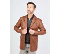 Lederjacke JCC "Armando" Gr. 60, braun (cognac) Herren Jacken (62478559-60) cognac