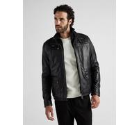 JCC Lederjacke Herren schwarz, 46