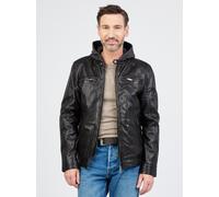 JCC Lederjacke Herren schwarz, 46