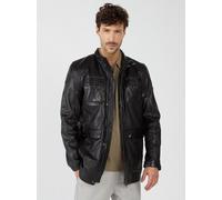 Lederjacke JCC "31024406", Herren, Gr. 56, schwarz, Obermaterial: 100% Lammnappaleder; Futter: 100% Baumwolle; Ärmelfutter: 100% Polyester, Jacken (91567745-56) schwarz