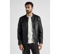 Lederjacke JCC "31020218Ecom" Gr. M, schwarz (black) Herren Jacken (23462144-M) black