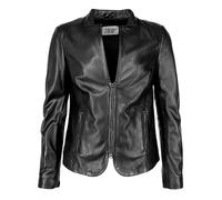 Lederjacke JCC "Lida" Gr. 38, schwarz (black) Damen Jacken (30916337-38) black