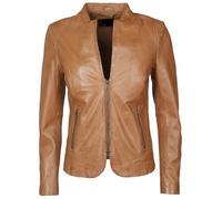 Lederjacke JCC "Lida" Gr. 48, braun (cognac) Damen Jacken (76035247-48) cognac