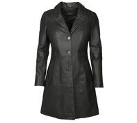 Ledermantel JCC "IK14-2" Gr. 54, schwarz, Damen, Oberstoff: 100% Lammnappa-Leder / Futter. 100% Polyester, Mäntel (93686567-54) schwarz
