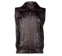 JCC Lederweste »BigVest2«, dark brown