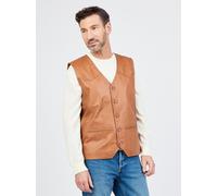 JCC Lederweste Herren cognac, M