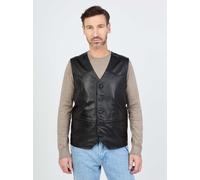 JCC Lederweste Herren schwarz, L