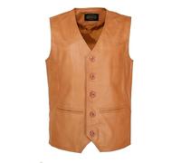 JCC Lederweste Pra 2 L braun Herren L cognac