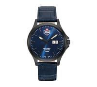 JDM Military Herren Analog Uhr mit Leder Armband JDM-WG014-09
