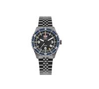 JDM Millitary Herren Analog Uhr mit Edelstahl Armband JDM-WG028-02
