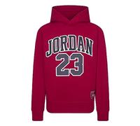Nike Jordan Jungen Sweatshirt mit Kapuze Hbr rot Code 95C479-R78, rot / schwarz, 12-13 Jahre
