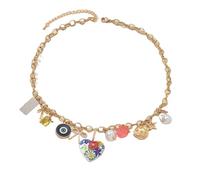 JDNH Halskette mit Schleifen-Anhänger, vielseitiger Schmuck für lässige Outfits, besondere Anlässe, stabile Halskette, elegante Schleifen-Halskette