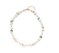 JDNH Natürliche verstellbare Halskette mit einzigartigen Steinstrukturen, Halsband-Halskette, One Size, Wie beschrieben, Wie beschrieben