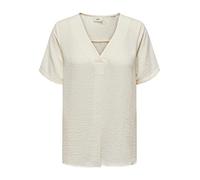 JdY A/S Damen Jdydivya S/S Top Wvn Noos T Shirt, Cloud Dancer, L EU