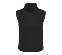 JDY - Ärmelloses Rollkragentop schwarz - Gr. - M