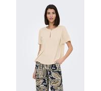 JDY Bluse "Divya" in Beige - Größe M | Damen Blusen