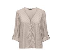 JdY Damen Jdydiana Life 7/8 Dobby Shirt WVN Noos, Chateau Gray, S EU