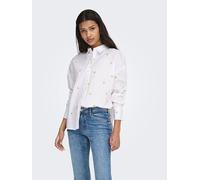 JDY Bluse "Nelly" in Weiß - Größe XL | Damen Blusen