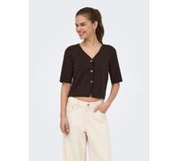 JDY Cardigan "Astra" in Braun - Größe XS | Damen Pullover Cardigans