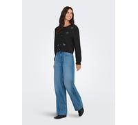 JDY Cardigan "Faye" in Anthrazit - Größe L | Damen Pullover Cardigans