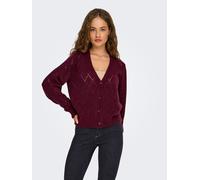 JDY Cardigan in Rot - Größe S | Damen Pullover Cardigans