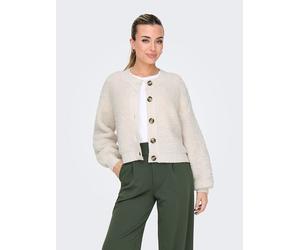 JDY Cardigan "Yeira" in Creme - Größe XL | Damen Pullover Cardigans