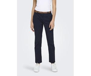 JDY Chino "Chicago" in Dunkelblau - Größe S/L32 | Damenhosen