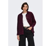 JDY Cordhemd in Bordeaux - Größe L | Damen Blusen