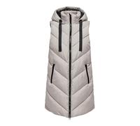 Jdy Skylar Padded Vest Beige S Frau (Herstellerartikelnummer: 15220630-ChateauGray/DetailBlack-S)
