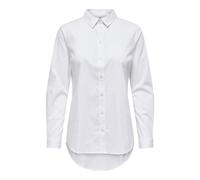 Jacqueline de Yong Bluse JDYMIO L/S SHIRT WVN NOOS weiß Gr. 42 72% Baumwolle