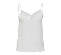 JDY Damen JDY appa new lace singlet wvn nos Top, Cloud Dancer/Detail:dtm Lace, 34 EU
