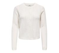 JdY Damen Jdyapril Life L/S O-Neck Cardigan KNT, Bright White, L EU