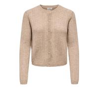 JDY Damen Jdyapril Life L/S O-Neck Cardigan KNT, Silver Mink, XL EU