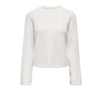 JdY Damen Jdyapril Life L/S O-Neck Pullover KNT, Bright White, M