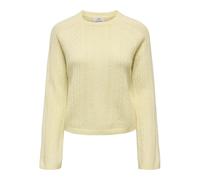 JdY Damen Jdyapril Life L/S O-Neck Pullover KNT, Pastel Yellow, XL