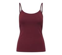 JdY Damen Jdyava Singlet JRS Noos Tanktop Mit Normaler Passform Und Knopfverschluss, Cabernet, L EU
