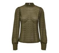 JdY Damen Jdyavery L/S Lace Top JRS Noos, Dark Olive, X-Small