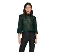 JdY Damen JDYAVERY L/S LACE TOP JRS NOOS Langarmbluse, Scarab, XS