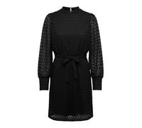 JdY Damen Jdyavery Ls Highneck Belt Dress JRS Dia, Black, S